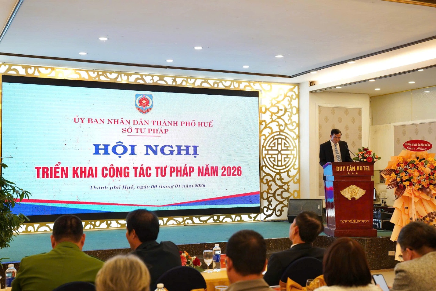 Sở Tư pháp thành phố Huế tổ chức Hội nghị triển khai công tác tư pháp năm 2026